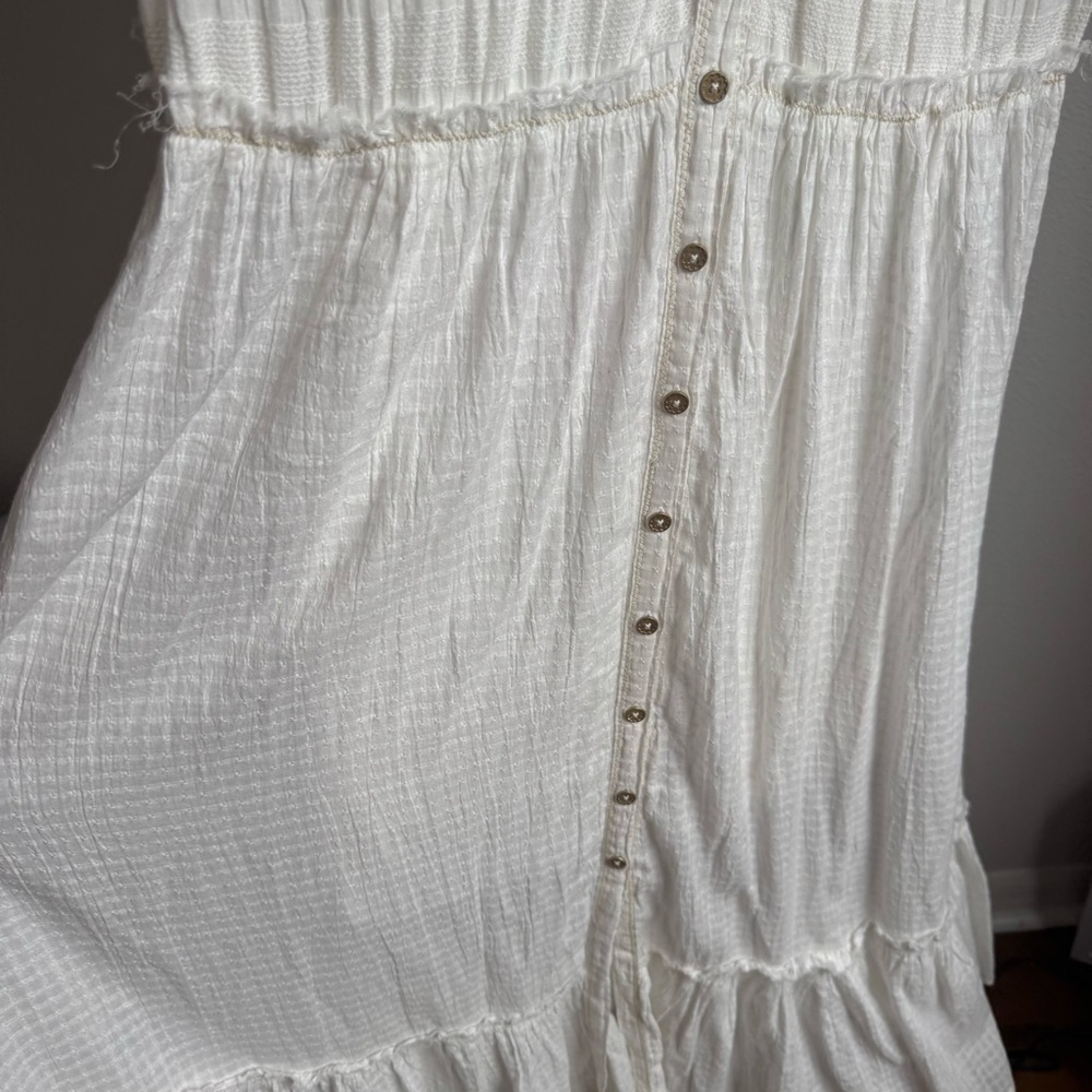 NWT Free People Ethereal Cottage Desert Dazed Midi Dress Boho Sz M - Picture 10 of 13